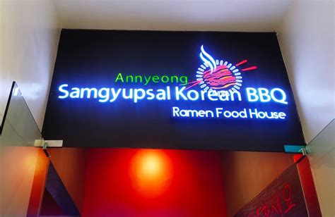 Annyeong Samgyupsal Korean BBQ & Ramen House Naga.